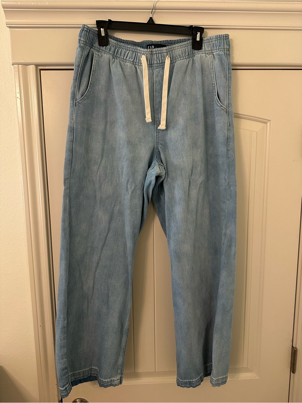 GAP Light Blue Denim High Rise Wide-Leg Jeans